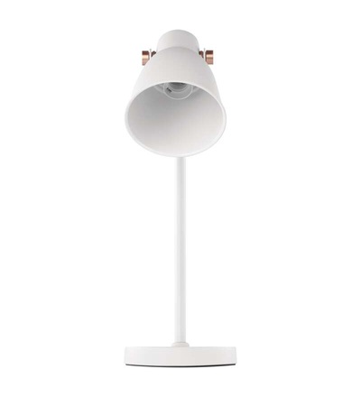 Stolní lampa JULIAN na žárovku E27, bílá Z7621W