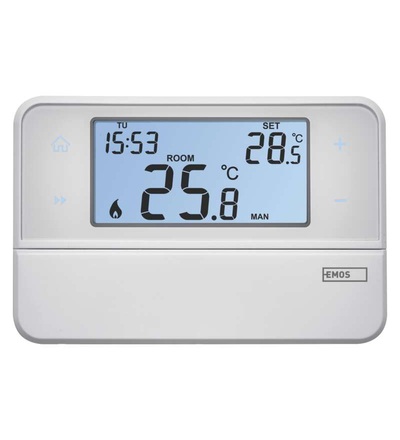 Pokojový termostat s komunikací OpenTherm, drátový, P5606OT P5606OT