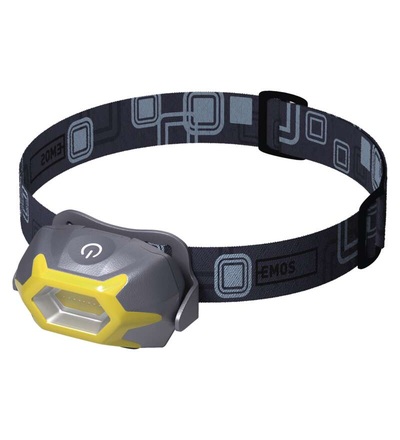 COB LED čelovka P3532, 125 lm, 20m, 3× AAA P3532