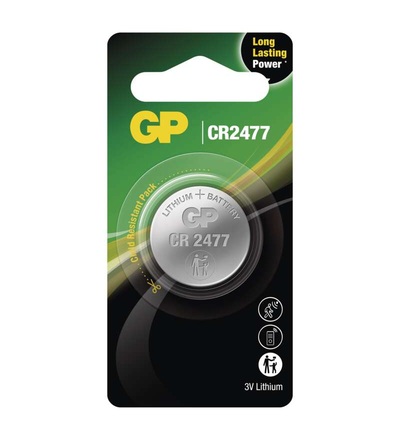 Lithiová knoflíková baterie GP CR2477 B15771