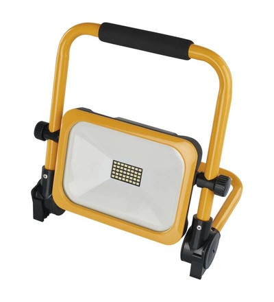 LED reflektor ACCO nabíjecí přenosný, 20W, žlutý, studená bílá ZS2822