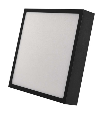 LED přisazené svítidlo NEXXO, čtvercové, černé, 21W, se změnou CCT ZM6343