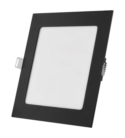 LED vestavné svítidlo NEXXO, čtvercové, černé, 12,5W, se změnou CCT ZD2333