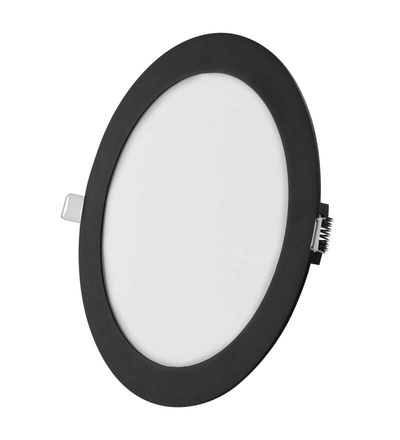 LED vestavné svítidlo NEXXO, kruhové, černé, 18W, se změnou CCT ZD1343