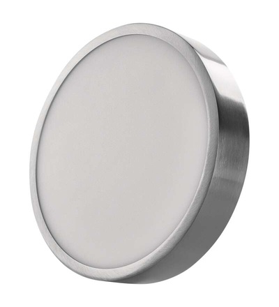 LED přisazené svítidlo NEXXO, kruhové, stříbrné, 21W, se změnou CCT ZM5243