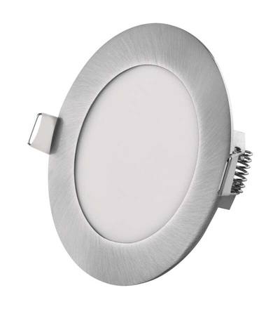 LED vestavné svítidlo NEXXO, kruhové, stříbrné, 7W, se změnou CCT ZD1223