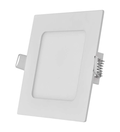 LED vestavné svítidlo NEXXO, čtvercové, bílé, 7W, neutrální bílá ZD2125