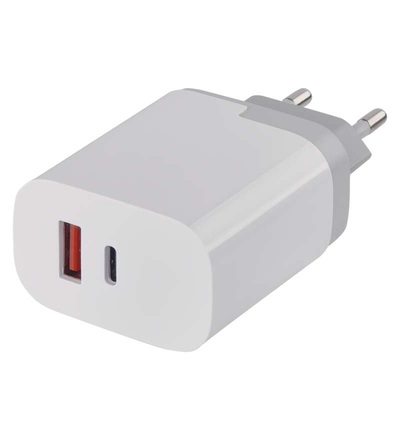 Univerzální USB adaptér PD do sítě 1,5–3,0A (30W) max. V0120