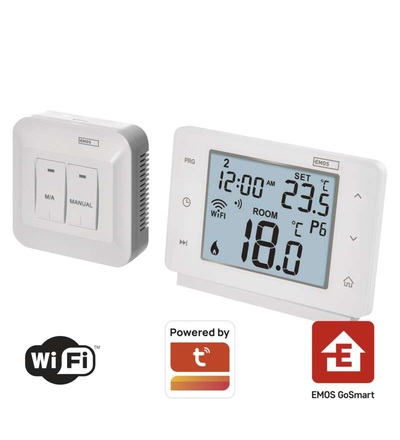 GoSmart Bezdrátový pokojový termostat P56211 s Wi-Fi P56211