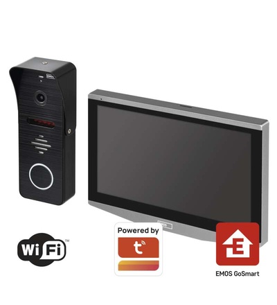 GoSmart Sada domácího videotelefonu EMOS IP-700A s Wi-Fi H4010