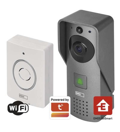 GoSmart Domovní bezdrátový videozvonek IP-09C s Wi-Fi H4031