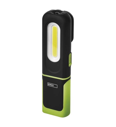 COB LED + SMD LED nabíjecí svítilna P4537, 330 lm, 1200 mAh P4537