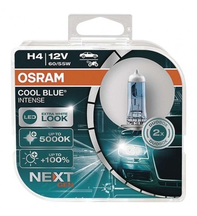 Autožárovka OSRAM H4 60/55W 12V 64210 CBN COOL BLUE C2608.5