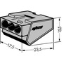 WAGO 273-403 Svorka 3x4 bezšroubová