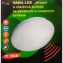 DANA LED Svítidlo 10W se senzorem a nouzovým světlem ST780-BI