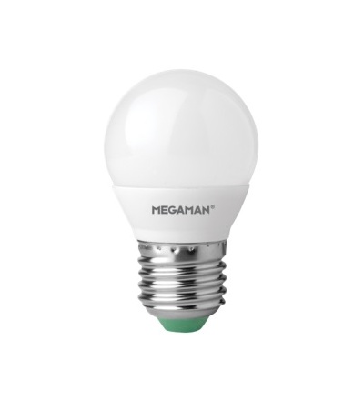 MEGAMAN LED kapková žárovka P45 3.5W E27 teplá bílá 250lm LG2603.5v2/WW/E27