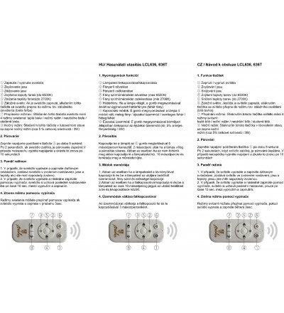 LED svítidlo CLT65W/144SMD/IR/AS - LCL636T