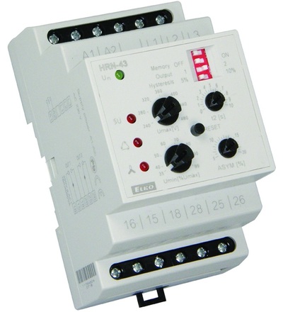 RELE  Elektronické přístroje/Hlídací napěťová relé/3-fázová