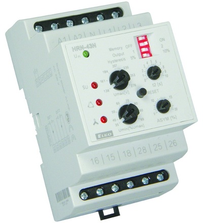 RELE  Elektronické přístroje/Hlídací napěťová relé/3-fázová
