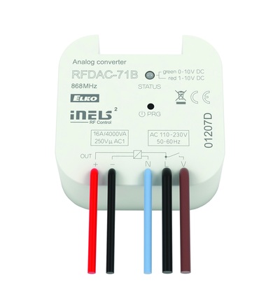 iNELS RF Control  Bezdrátové ovládání/Analogové aktory