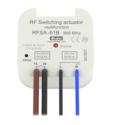 iNELS RF Control  Bezdrátové ovládání/Spínací aktory