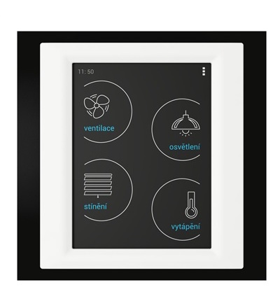 iNELS RF Control  Bezdrátové ovládání/Ovládací jednotky/RF Touch/RF Touch - B (do zdi)