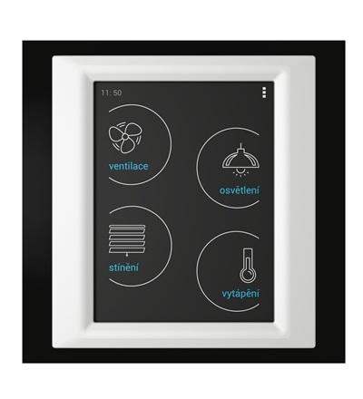 iNELS RF Control  Bezdrátové ovládání/Ovládací jednotky/RF Touch/RF Touch - W (na povrch)