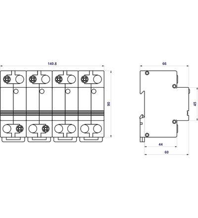 HAKEL HLA50-255/4+0 LED - 10982