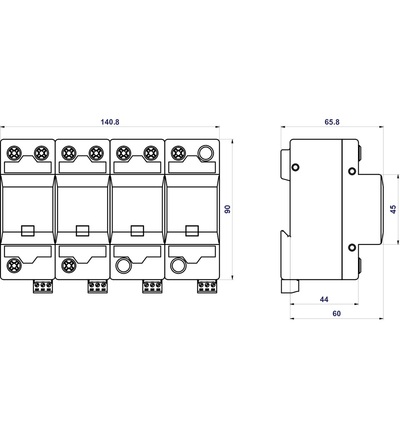 HAKEL HLSA25-275/4+0 S - 10461
