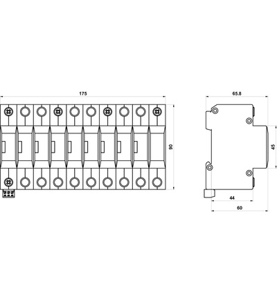 HAKEL HLSA7-850/3+1 S - 10622