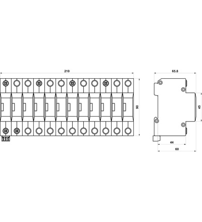 HAKEL HLSA7-850/4+0 S - 10623