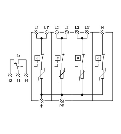 HAKEL HLSA25-275/4+0 S - 10461