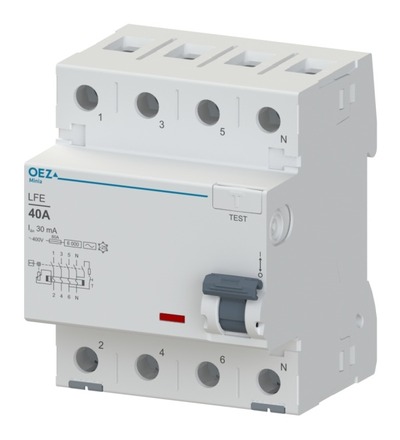 OEZ:42405 Proudový chránič LFE-80-4-300AC
