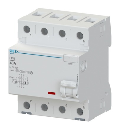 OEZ:42472 Proudový chránič LFN-63-4-100A-G