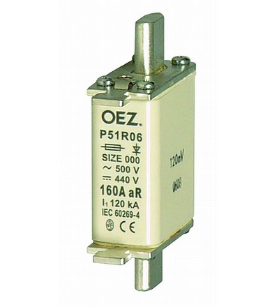 OEZ:06640 Pojistková vložka pro jištění polovodičů P51R06 63A gR