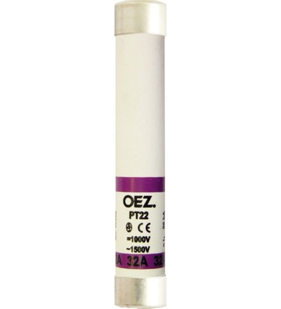 OEZ:08341 Pojistková vložka PT22 6A gR/gS