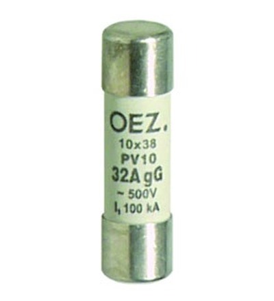 OEZ:06710 Pojistková vložka PV10 32A aM