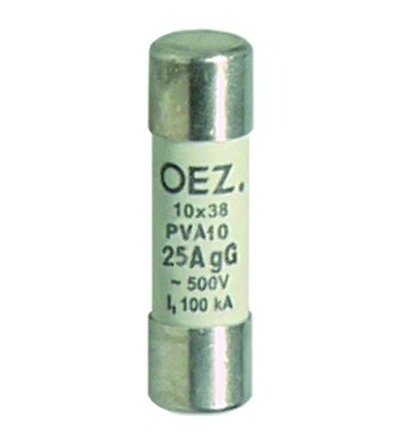 OEZ:40764 Pojistková vložka PVA10 8A aM