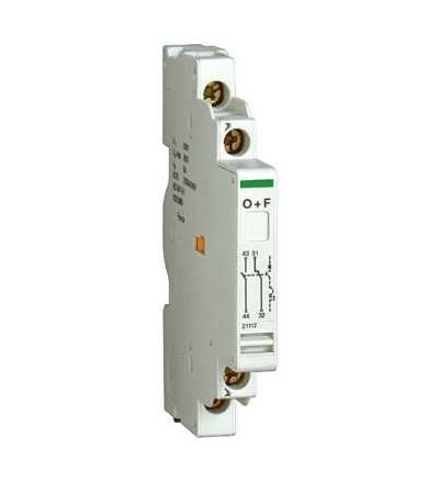 21117 Pomocný kontakt, 1Z+1V, pro P25M, 415 V, 2,2A, Schneider Electric