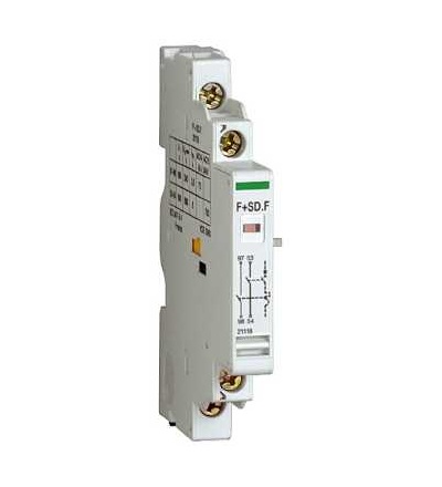 21120 Pomocný kontakt , 1Z+1 SD NC , pro P25M , 415 V , 2,2A, Schneider Electric