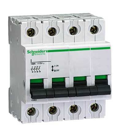 15019 Vypínač I, 4p, 40A, Schneider Electric