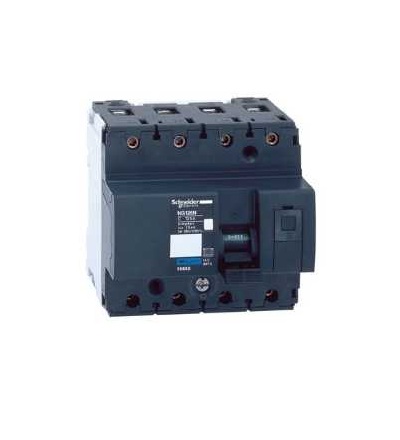 18660 NG125, jistič, NG125N, 4p, 100A, char. C, Schneider Electric