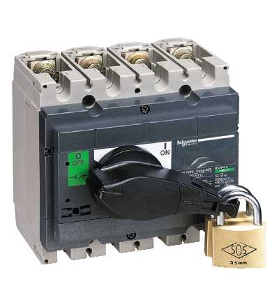 31087 Sada uzamykání pro zámek Profalux nebo Ronis, pro INS40..250, Schneider Electric