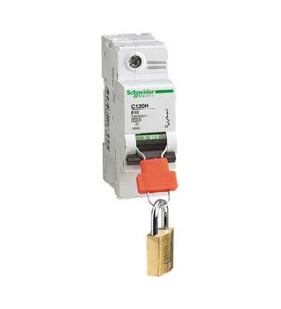 27145 Uzamykací zař., pro C120/NC45..125 páčka, sada 4, Schneider Electric