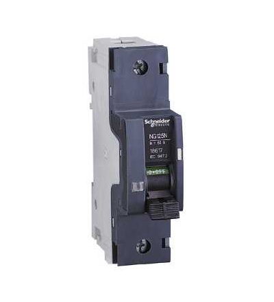 18617 NG125, jistič, NG125N, 1p, 63A, char. C, Schneider Electric