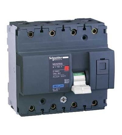 18897 Odpínač NG125NA, 3p+N, 63A, Schneider Electric