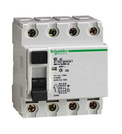 23392 Proudový chránič ID, 4p, 63A, třída A 300mA S, Schneider Electric
