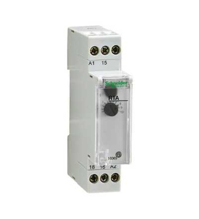16065 Relé se spožděným sepnutím při udržujícím příkazu RTA, 1 OC, 24..240 V, Schneider Electric