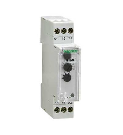 16070 Multifunkční časové relé RTMF, 1 OC, 12..240 V, Schneider Electric