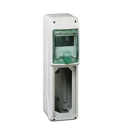 13160 Kaedra skříňka, pro výkonové zásuvky, 138x460mm, 5mod., 1 otvor, Schneider Electric